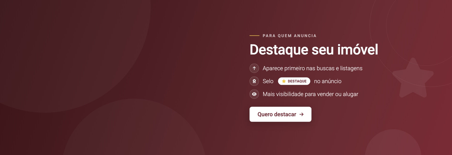 Destaque seu imóvel no iMOaki